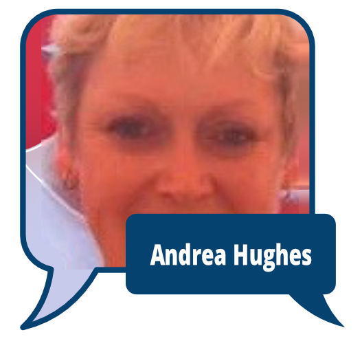 Andrea Hughes
            <br>Long-term member of Health and Care Research Wales with experience of chronic bladder illnesses and keen to learn more about these. Andrea is also a member of the ImPART patient & public involvement team.